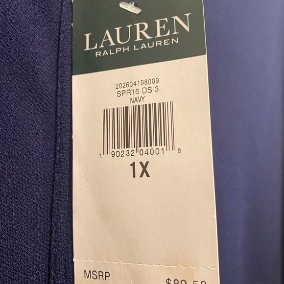 Ralph Lauren Tunic Blouse Size 1X NWT - Picture 6 of 8